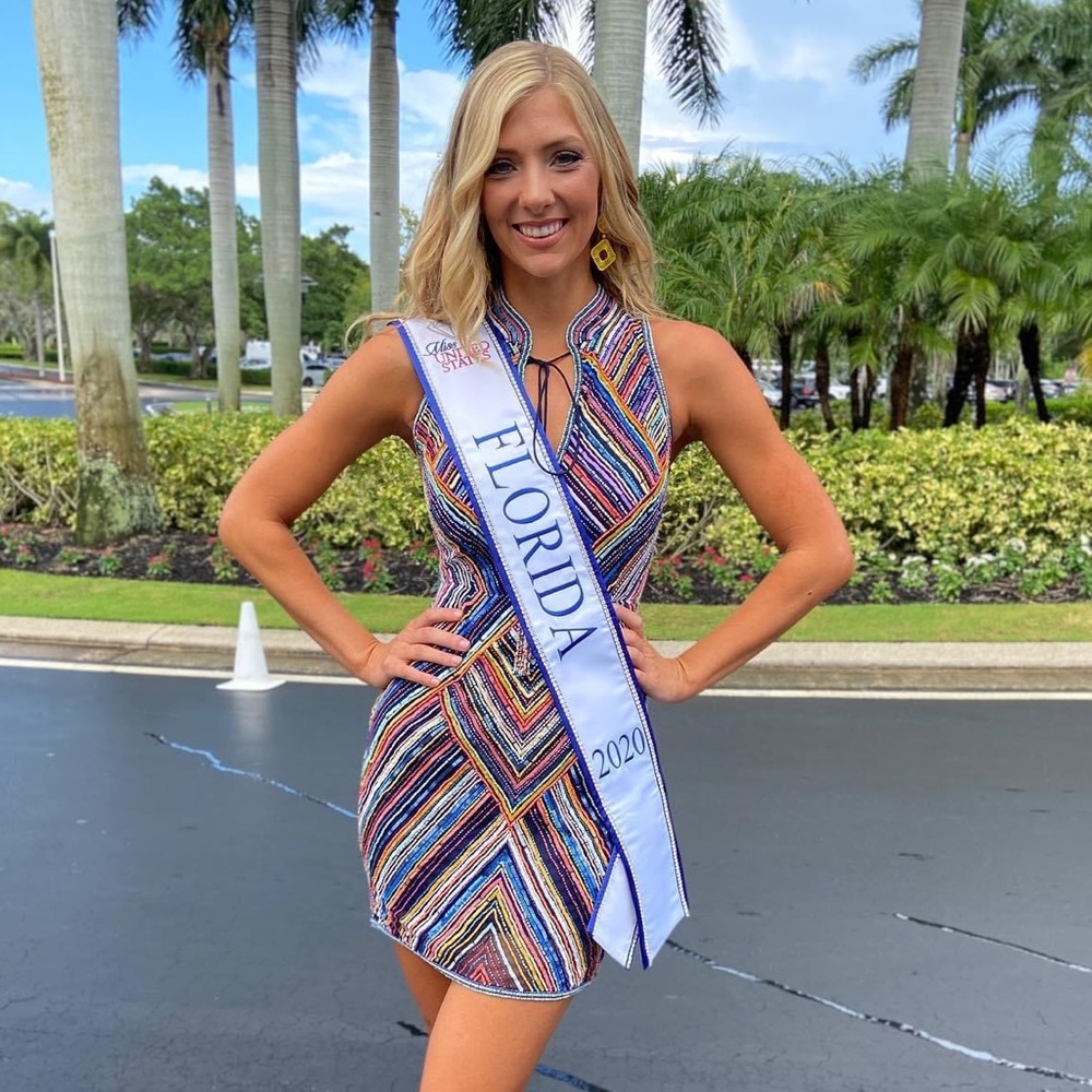 Fully beaded Sherri Hill cocktail dress